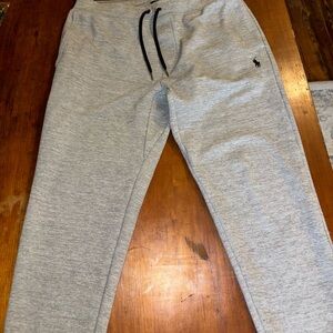 I am selling gray Polo Ralph Lauren sweatpants, size medium and no defects
